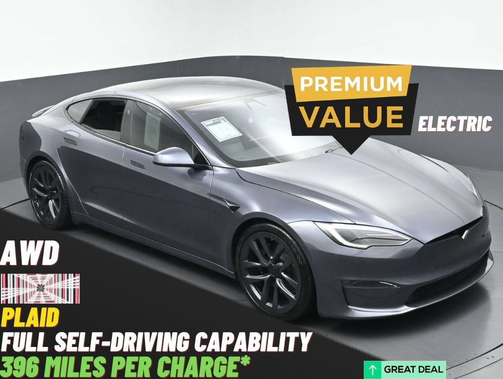 Used 2022 Tesla Model S Plaid AWD/4WD image 1