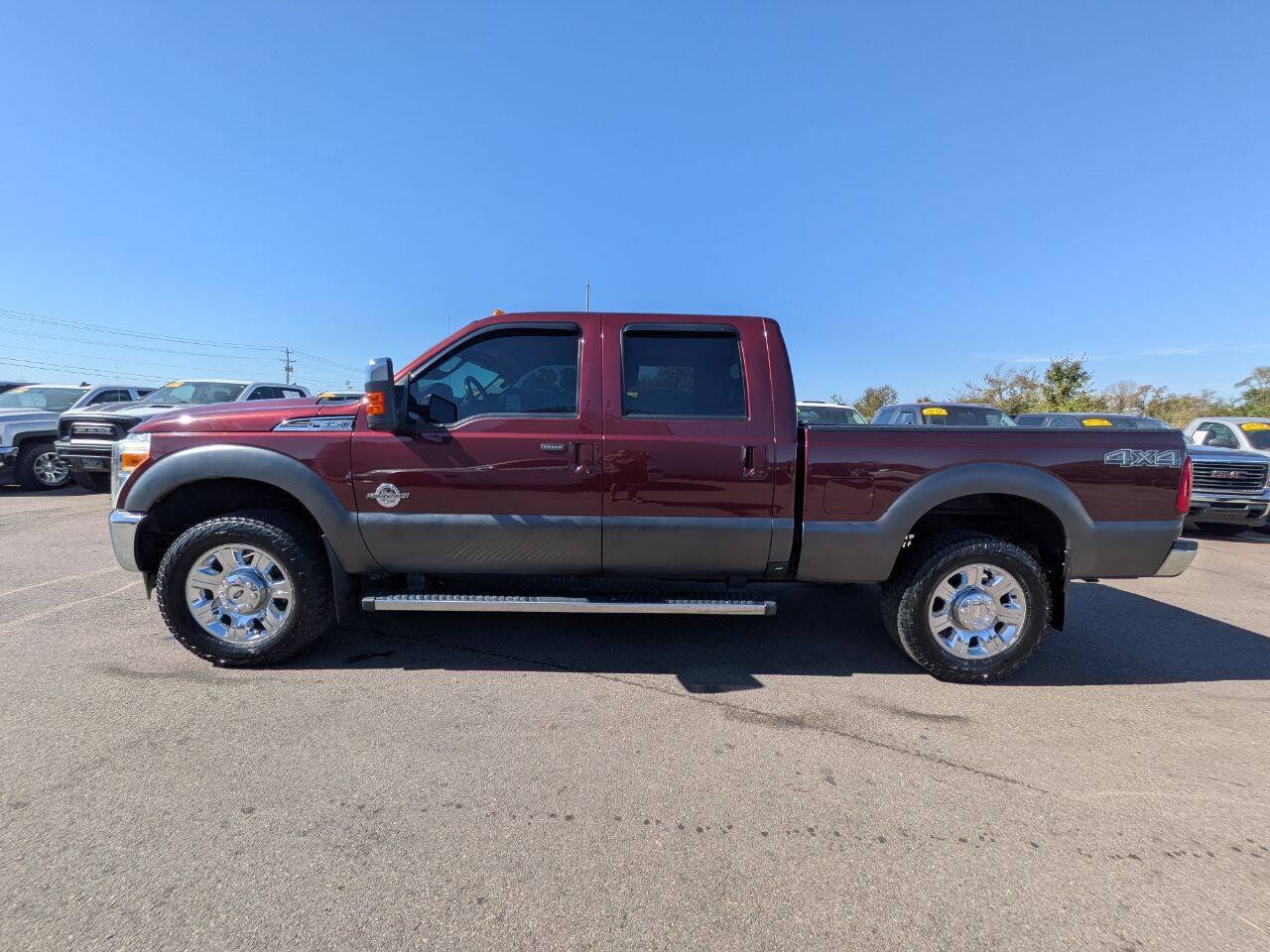Used 2012 Ford F350 Lariat w/ Lariat Ultimate Pkg AWD/4WD image 3