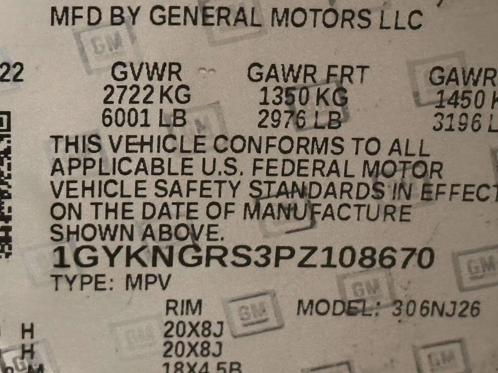 Used 2023 Cadillac XT5 Sportv w/ Technology Package image 32