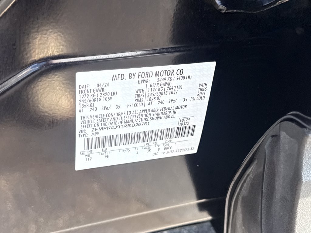 Used 2024 Ford Edge SEL w/ Convenience Package AWD/4WD image 31