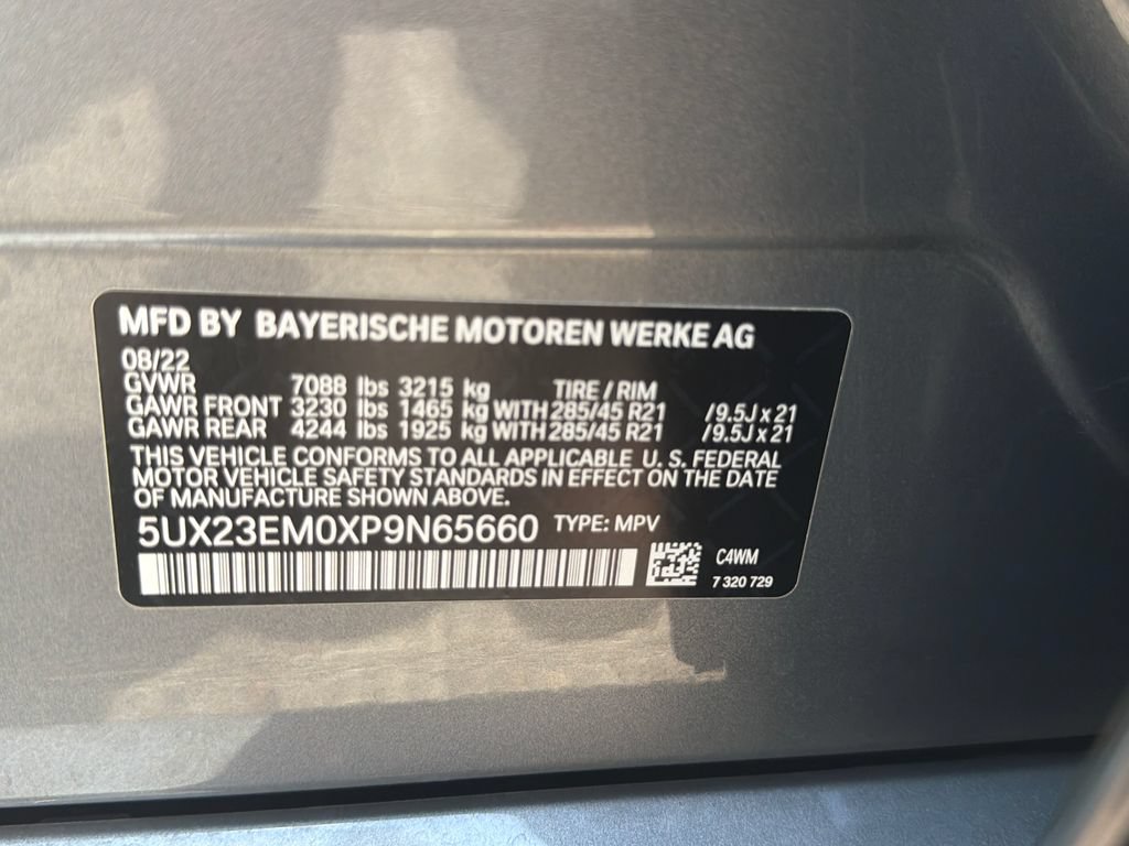 Used 2023 BMW X7 xDrive40i w/ M Sport Package AWD/4WD image 26