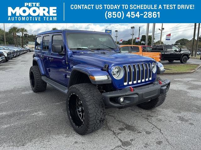 Used 2020 Jeep Wrangler Unlimited Sahara w/ LED Lighting Group