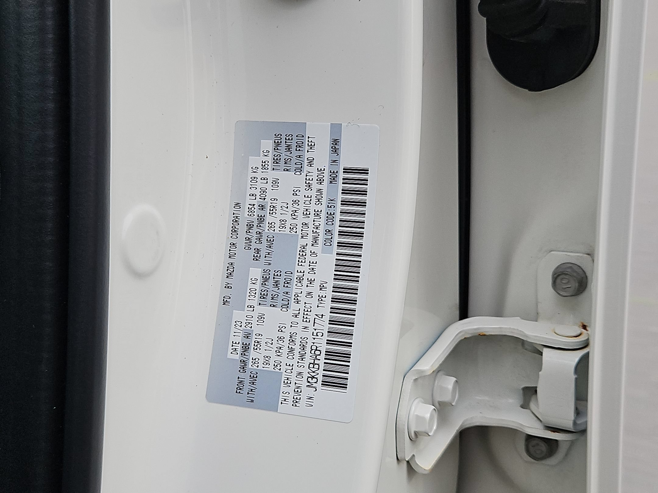 Used 2024 MAZDA CX-90 Plug-In Hybrid w/ Preferred AWD/4WD image 33