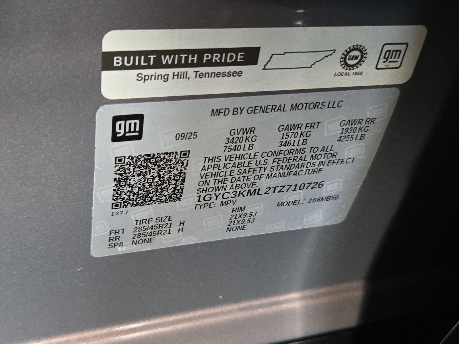 Certified 2026 Cadillac Vistiq Luxury AWD/4WD image 34