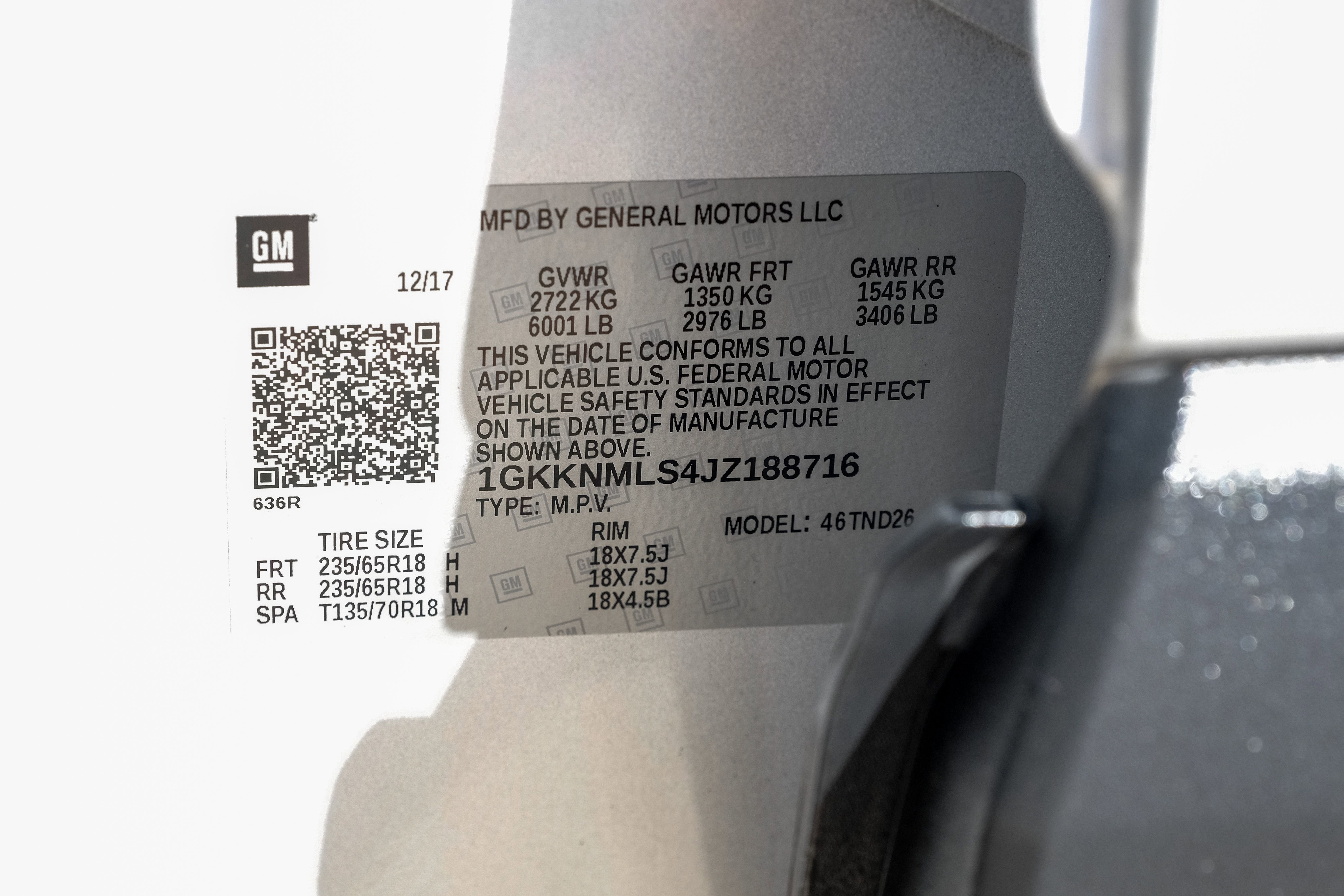 Used 2018 GMC Acadia SLT FWD image 58