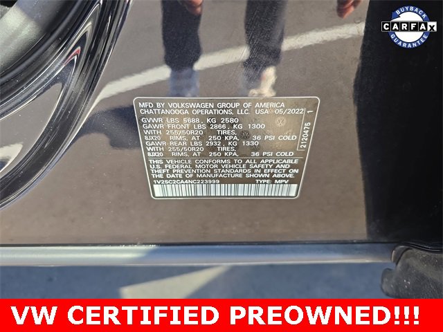 Used 2022 Volkswagen Atlas Cross Sport SEL R-Line image 27