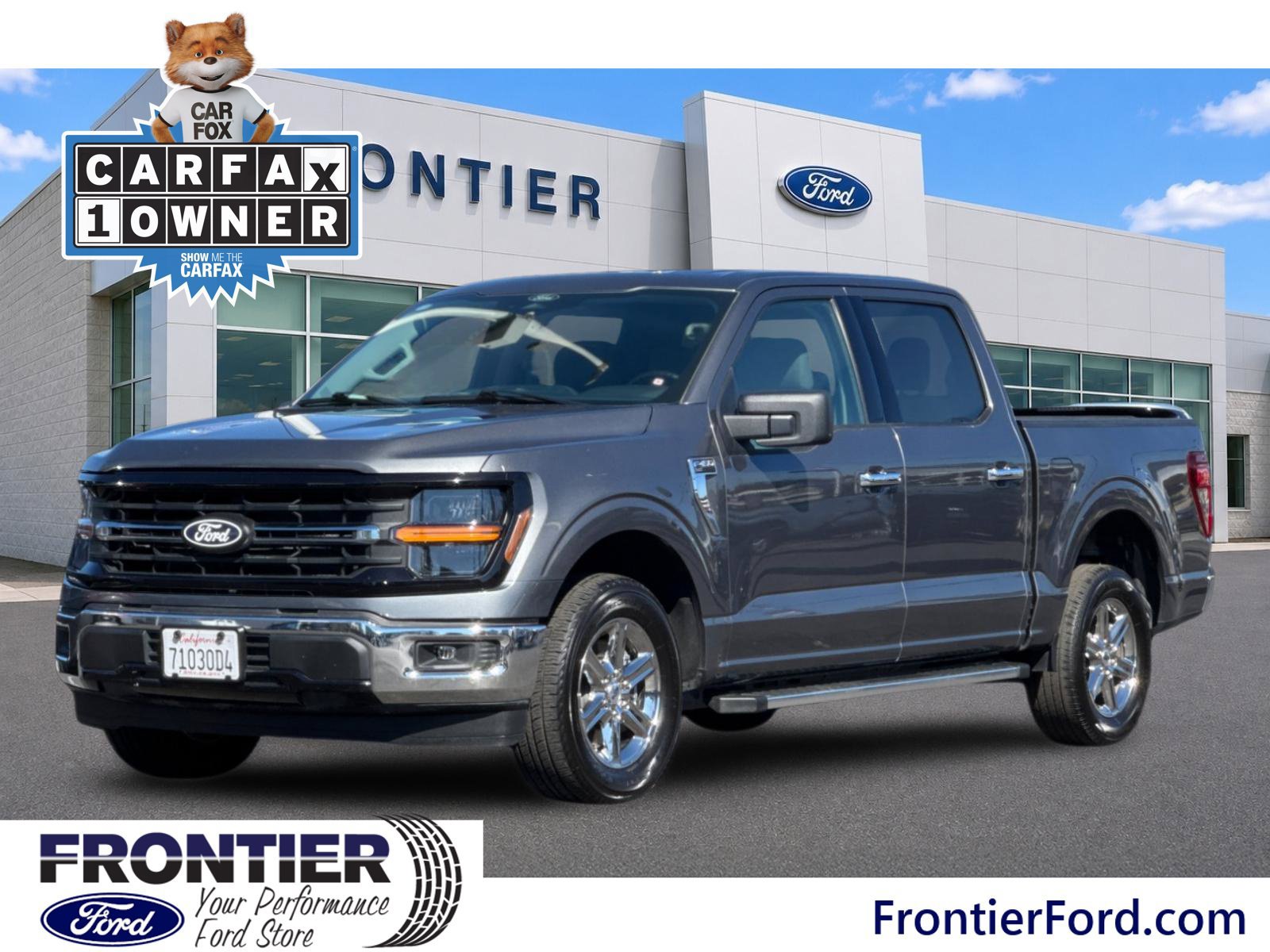 Certified 2025 Ford F150 XLT w/ Equipment Group 301A Standard RWD image 9