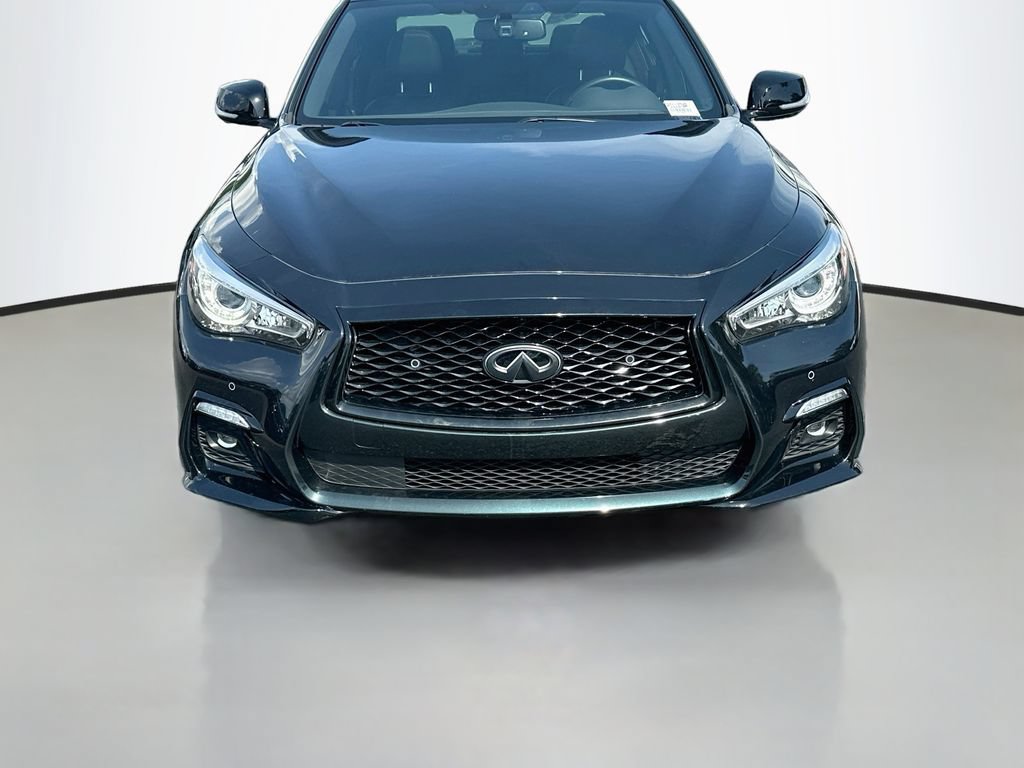 Used 2024 INFINITI Q50 Red Sport 400 w/ Black Opal Edition RWD image 6