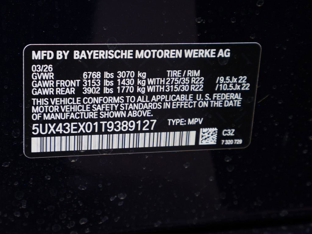 New 2026 BMW X6 M60i image 45