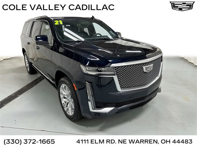 Used 2021 Cadillac Escalade ESV Premium Luxury Platinum w/ LPO, Radiant Package