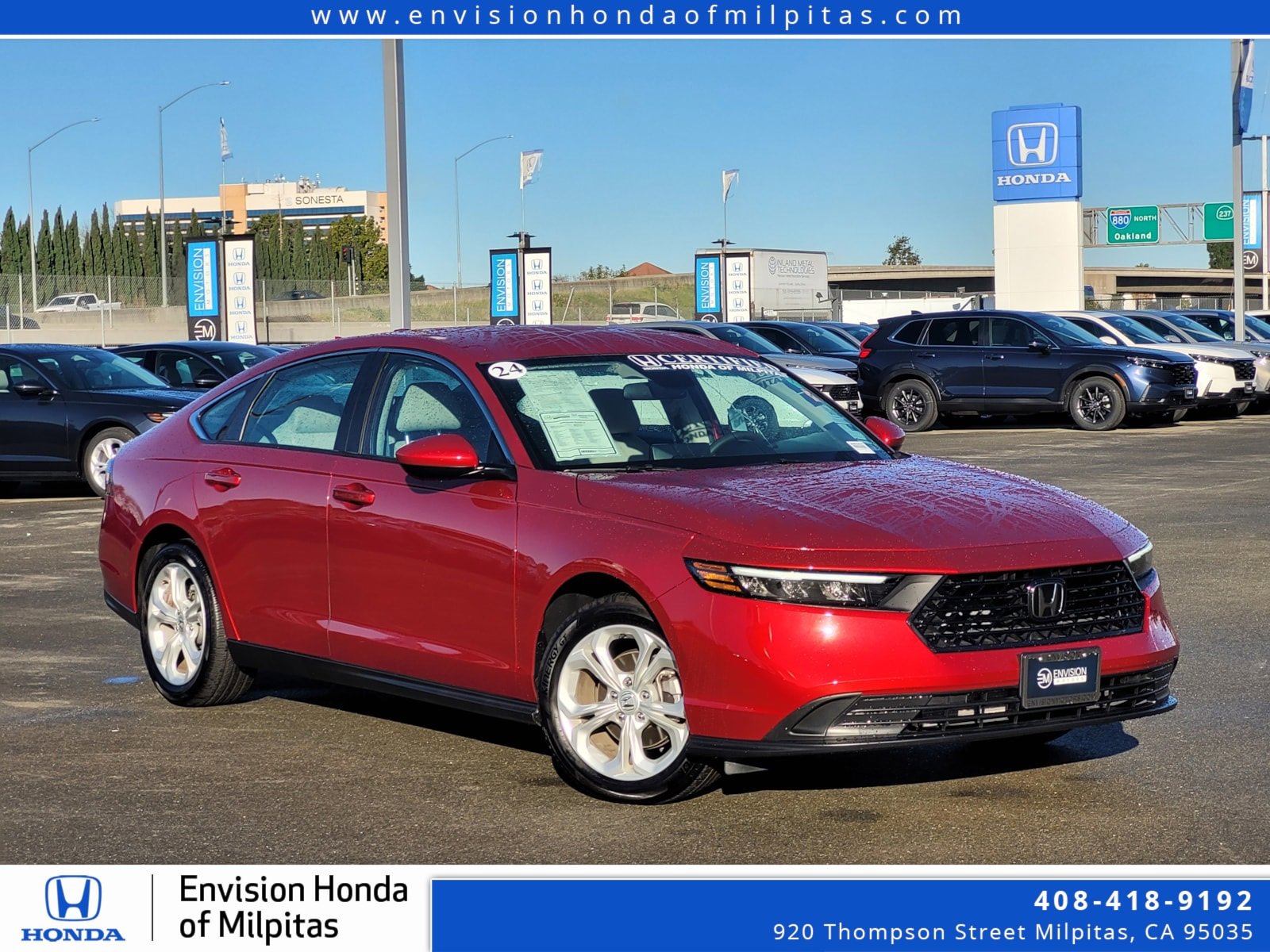 Certified 2024 Honda Accord LX