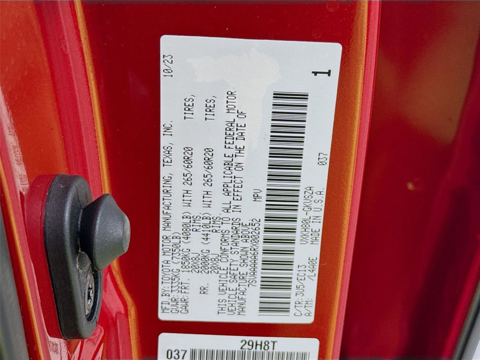 Used 2024 Toyota Sequoia SR5 w/ SR5 Premium Package image 39