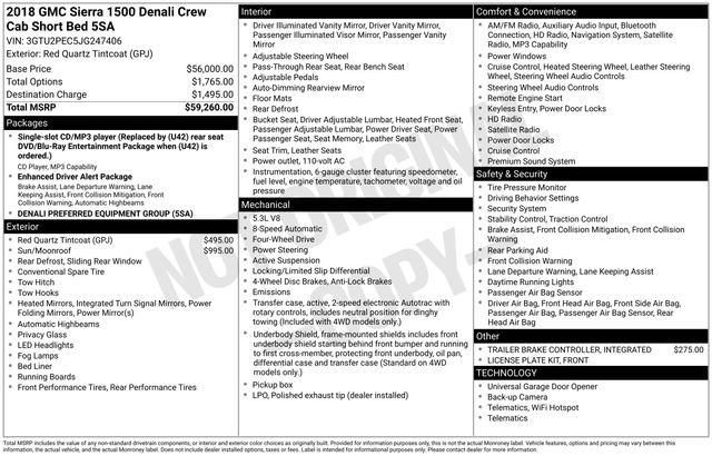 Used 2018 GMC Sierra 1500 Denali image 7