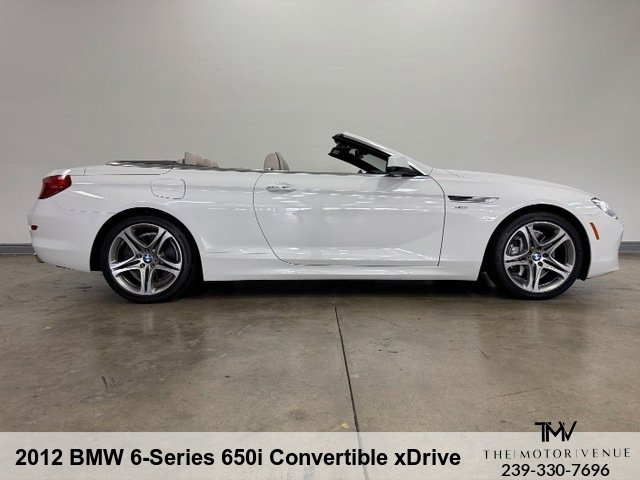 Used 2012 BMW 650i xDrive Convertible AWD/4WD image 16