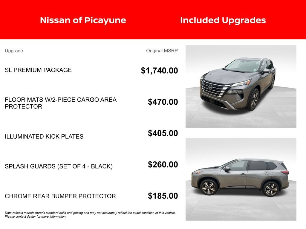 Certified 2025 Nissan Rogue SL w/ SL Premium Package FWD image 7