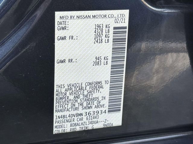 Used 2021 Nissan Altima 2.5 SV image 26