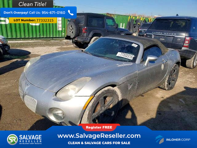 Used 2007 Pontiac Solstice Roadster w/ Preferred Package