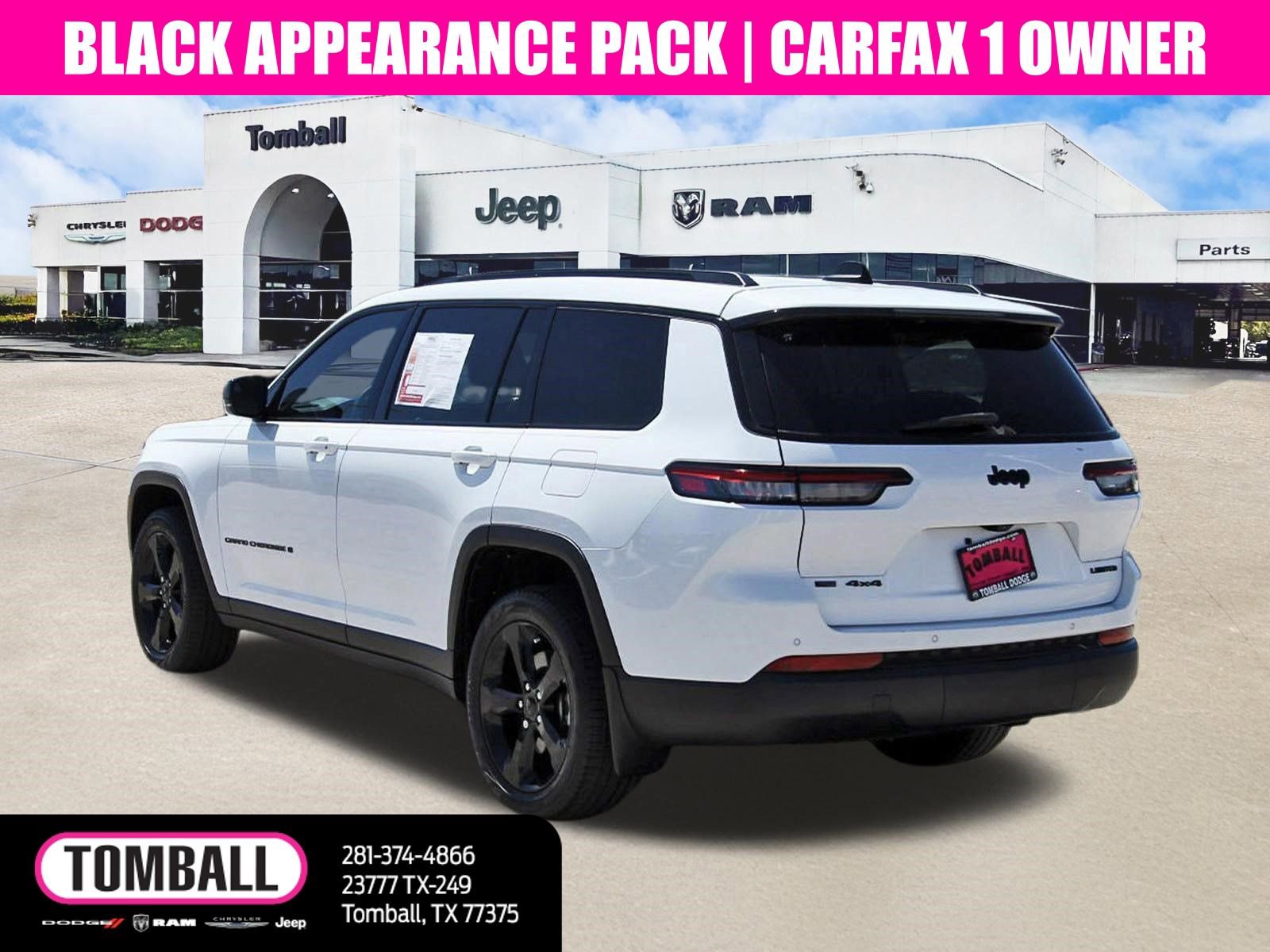 Used 2023 Jeep Grand Cherokee L Limited w/ Black Appearance Package image 5