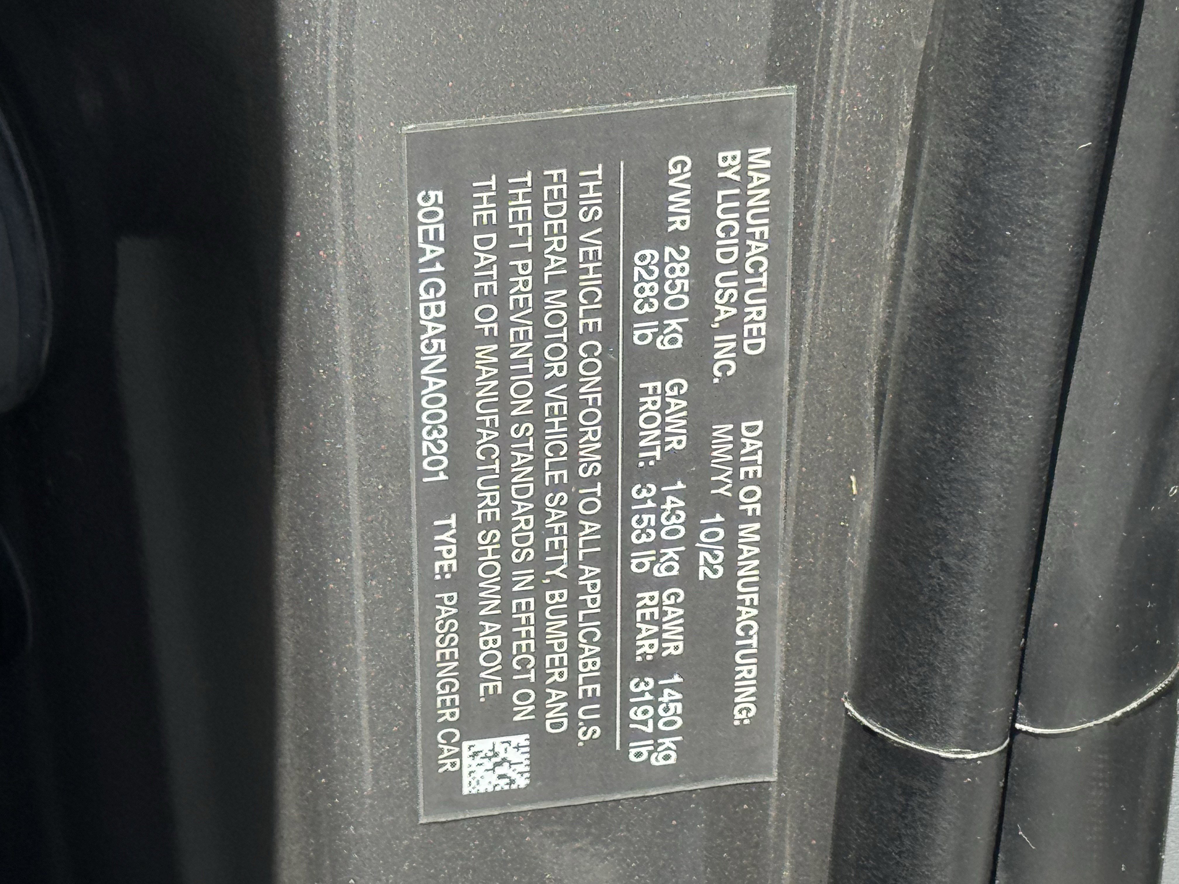 Used 2022 Lucid Air Grand Touring AWD/4WD image 41