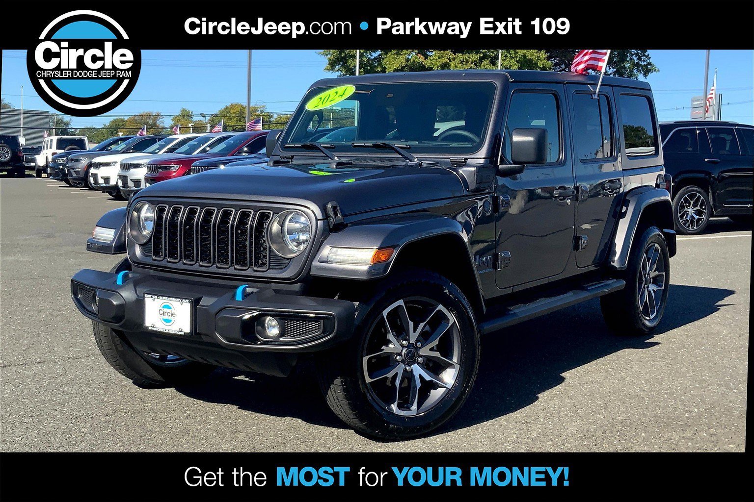 Certified 2024 Jeep Wrangler Unlimited w/ Convenience Group
