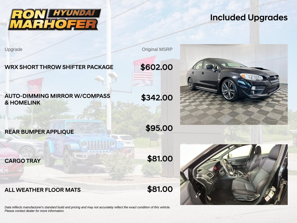 Used 2017 Subaru WRX Premium AWD/4WD image 6