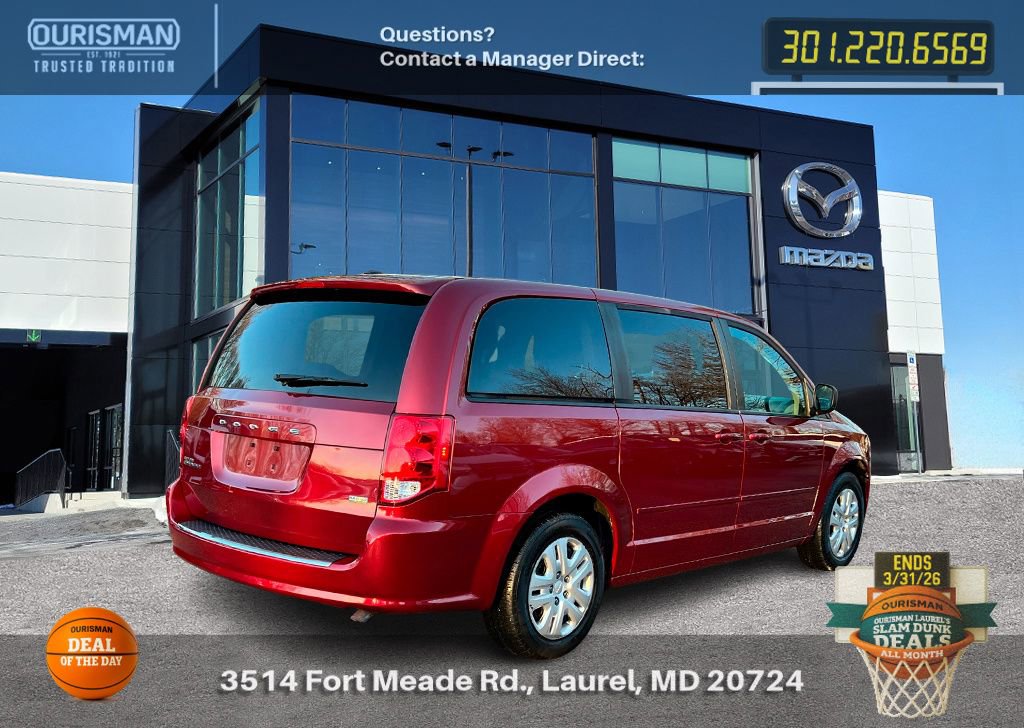 Used 2015 Dodge Grand Caravan SE w/ Quick Order Package 29E SE image 3