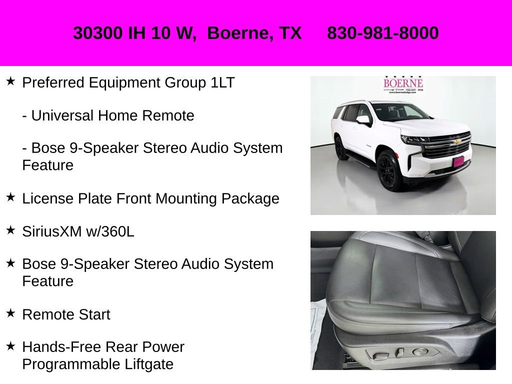 Used 2024 Chevrolet Tahoe LT image 30