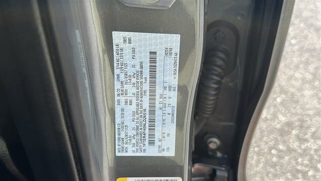 Certified 2022 Ford Ranger Lariat w/ Equipment Group 501A High image 32