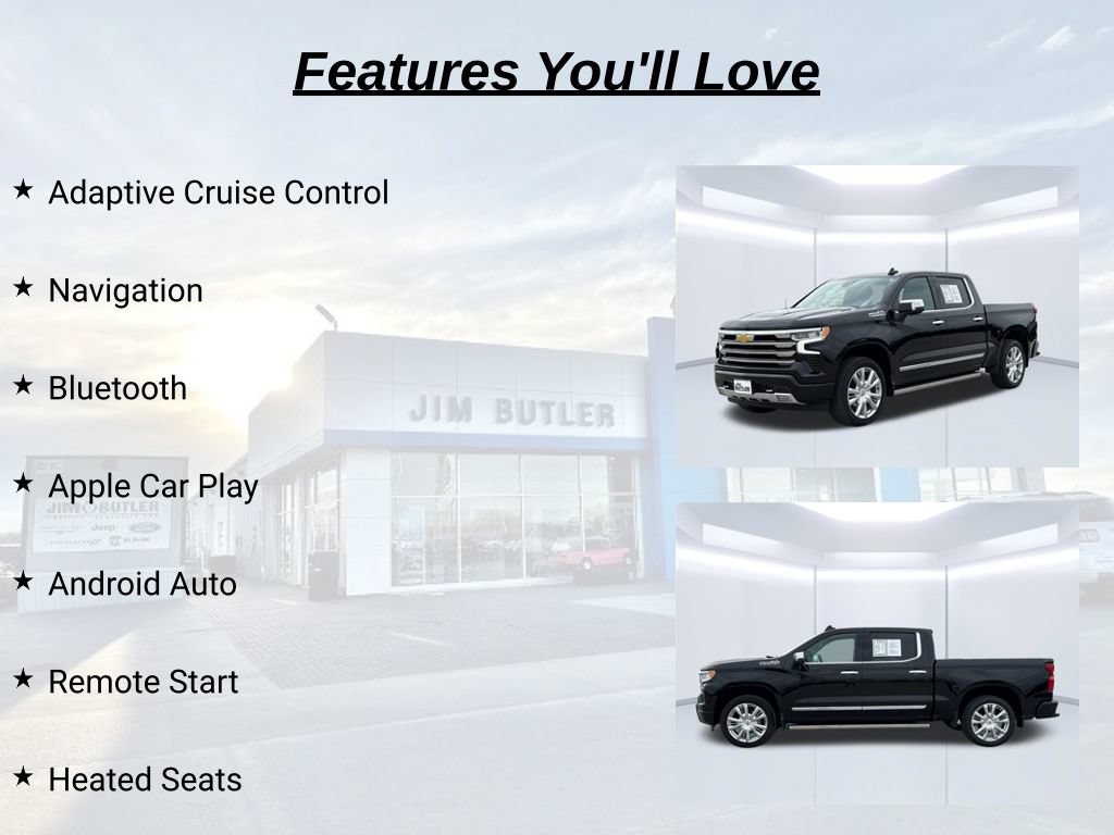 Used 2024 Chevrolet Silverado 1500 High Country w/ High Country Premium Package AWD/4WD image 10