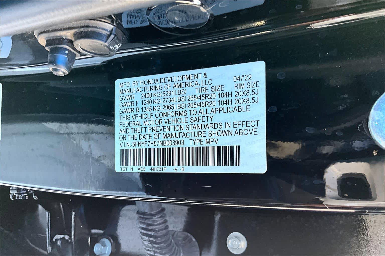 Used 2022 Honda Passport EX-L image 34