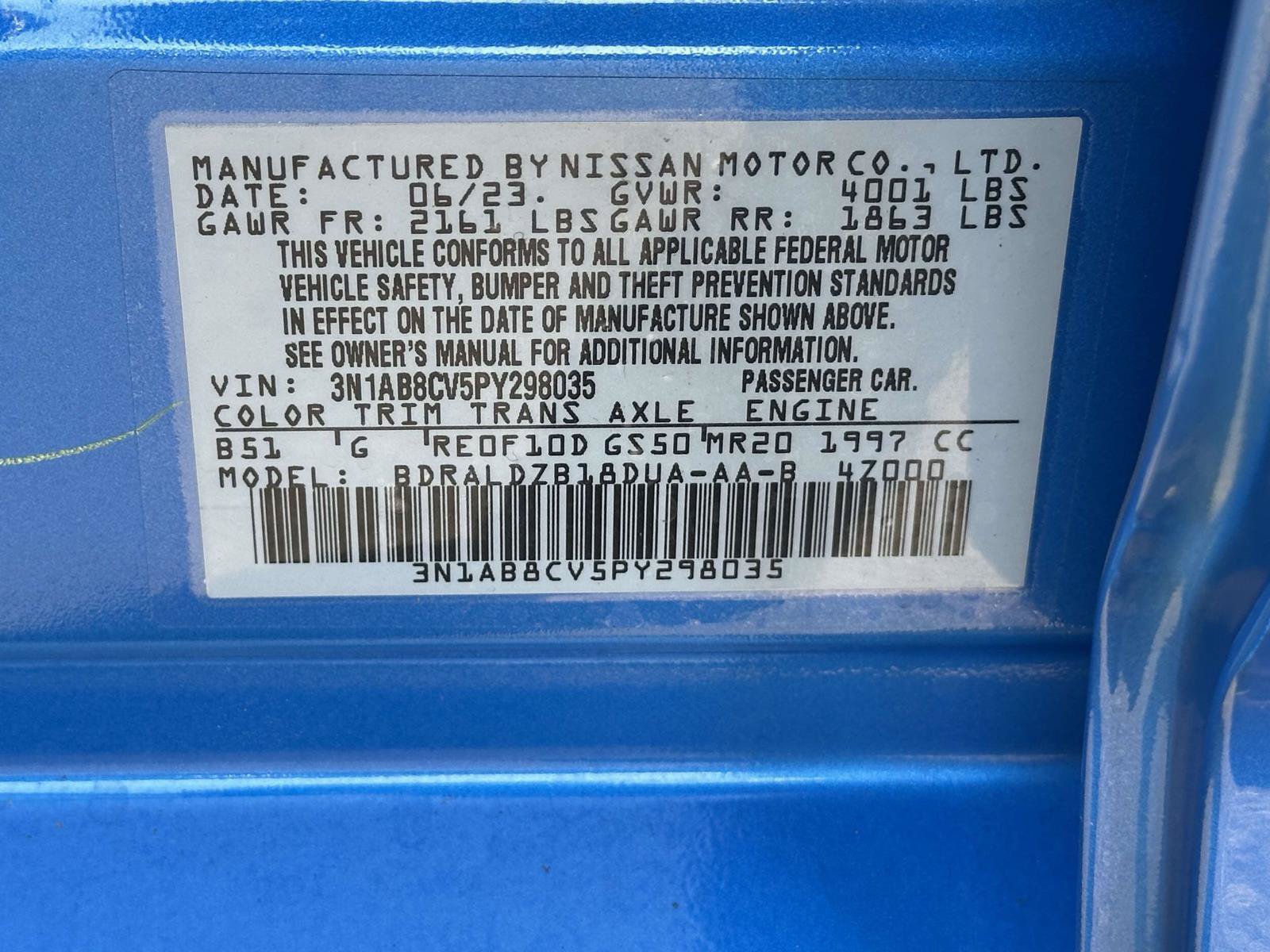 Used 2023 Nissan Sentra SV FWD image 30