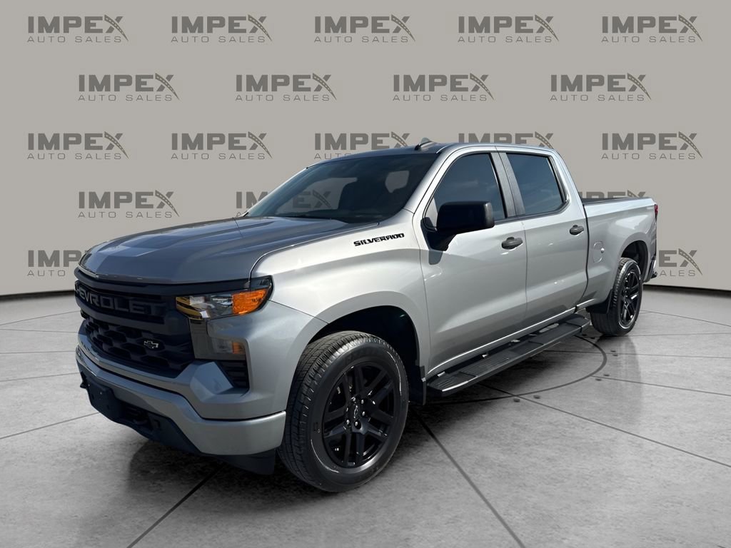 Used 2023 Chevrolet Silverado 1500 Custom w/ LPO, Dark Essentials Package
