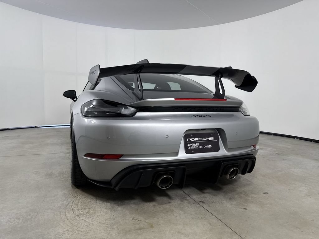 Certified 2024 Porsche 718 Cayman GT4 RS RWD image 20