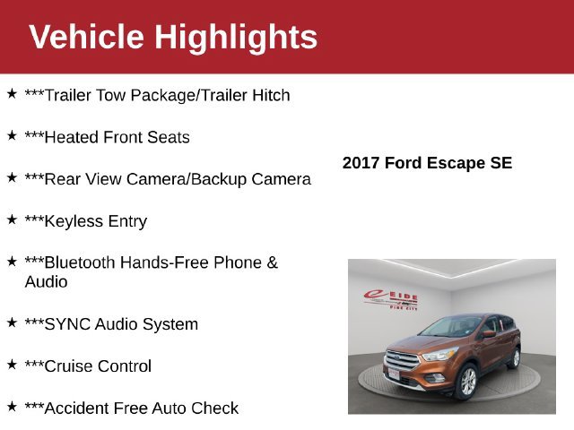 Used 2017 Ford Escape SE AWD/4WD image 4