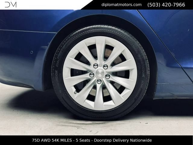 Used 2017 Tesla Model S 75D AWD/4WD image 38