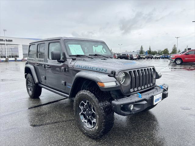 Certified 2021 Jeep Wrangler Unlimited Rubicon 4xe w/ Steel Bumper Group