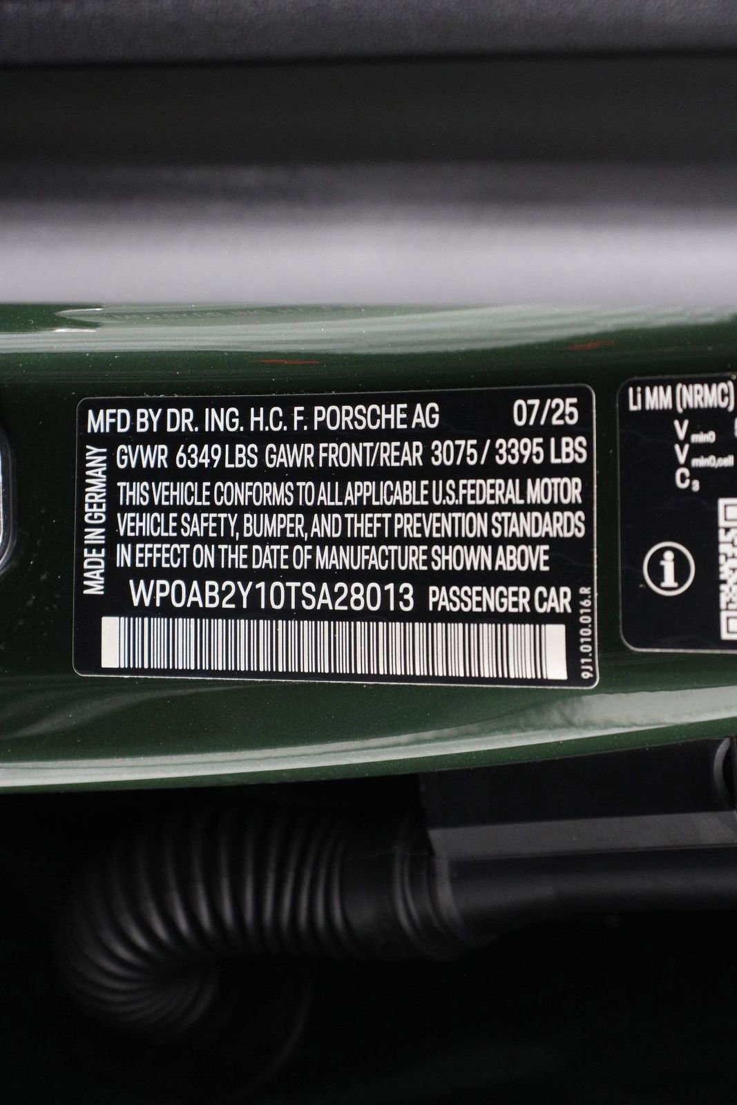 Certified 2026 Porsche Taycan 4S image 19
