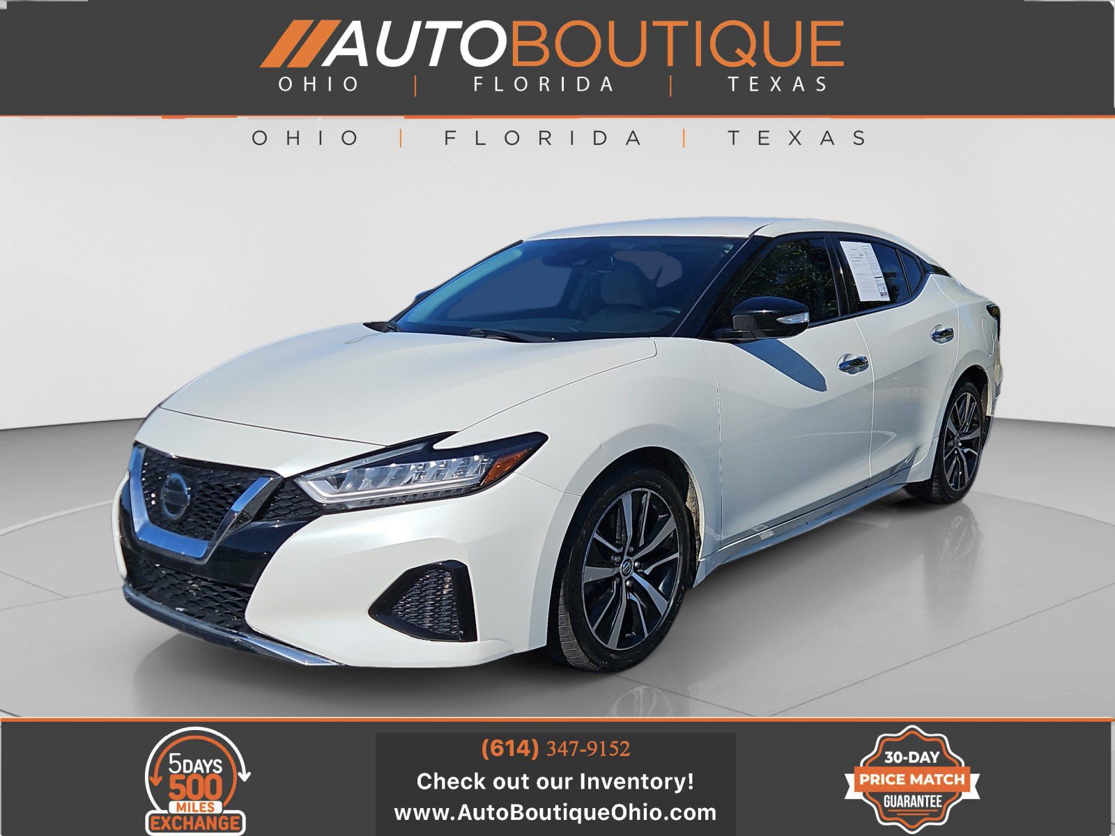 Used 2021 Nissan Maxima 3.5 SV w/ Floor Mat Group FWD image 1