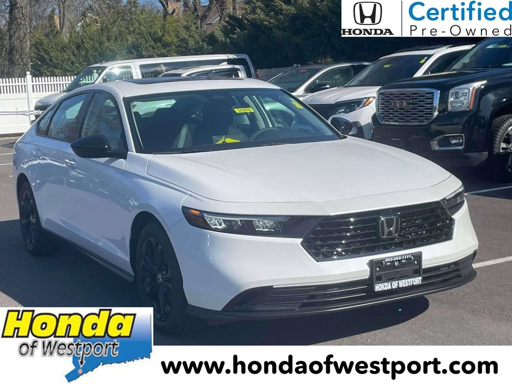 Certified 2025 Honda Accord SE image 1
