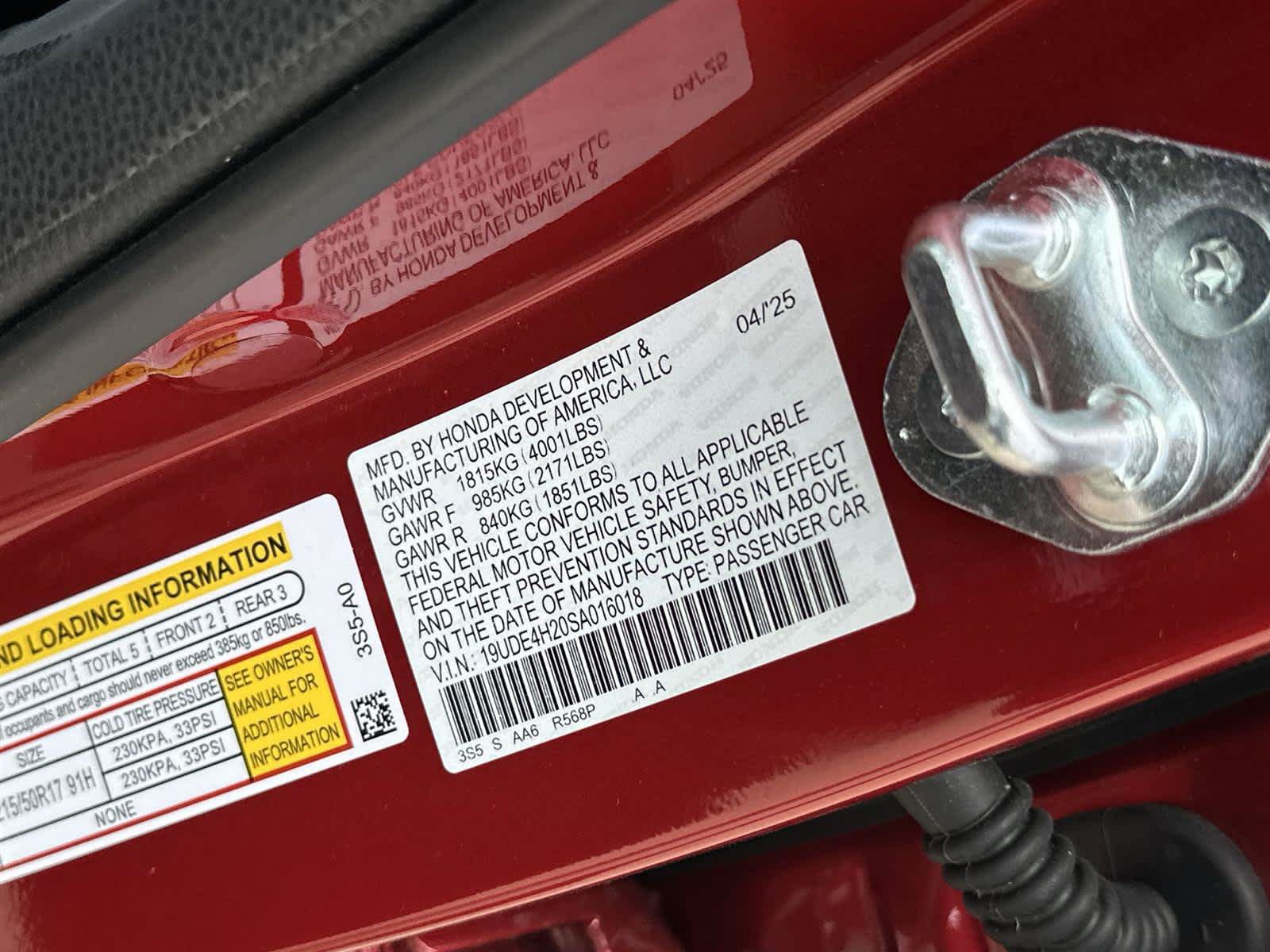New 2025 Acura Integra FWD image 22