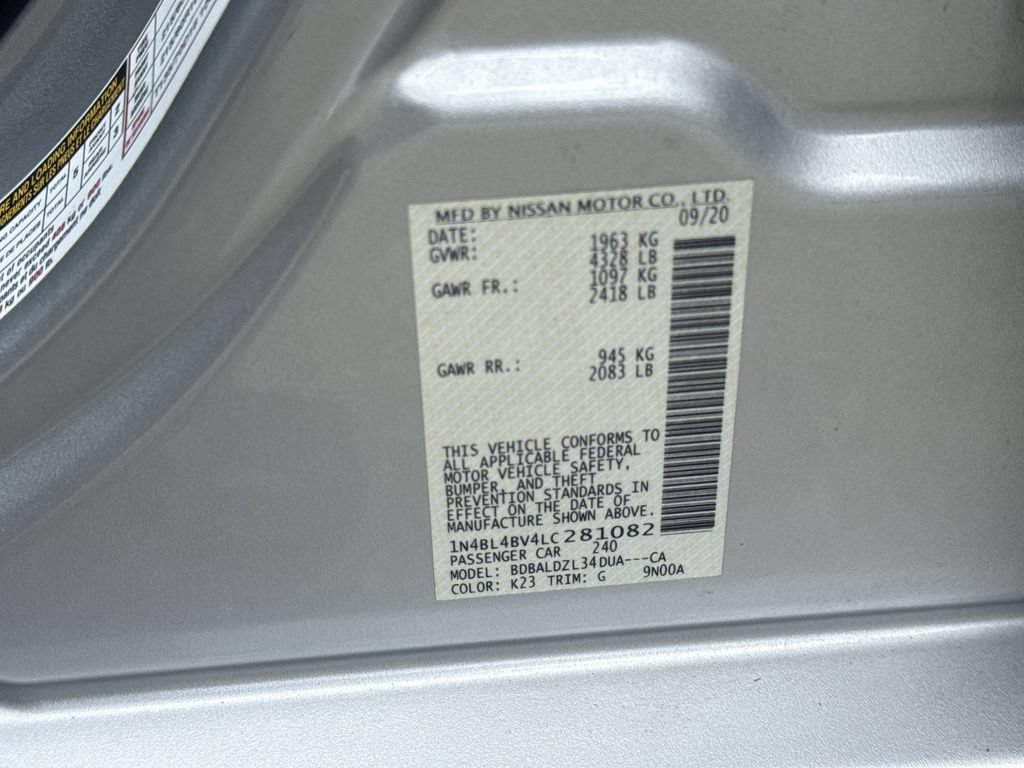 Used 2020 Nissan Altima 2.5 S FWD image 26