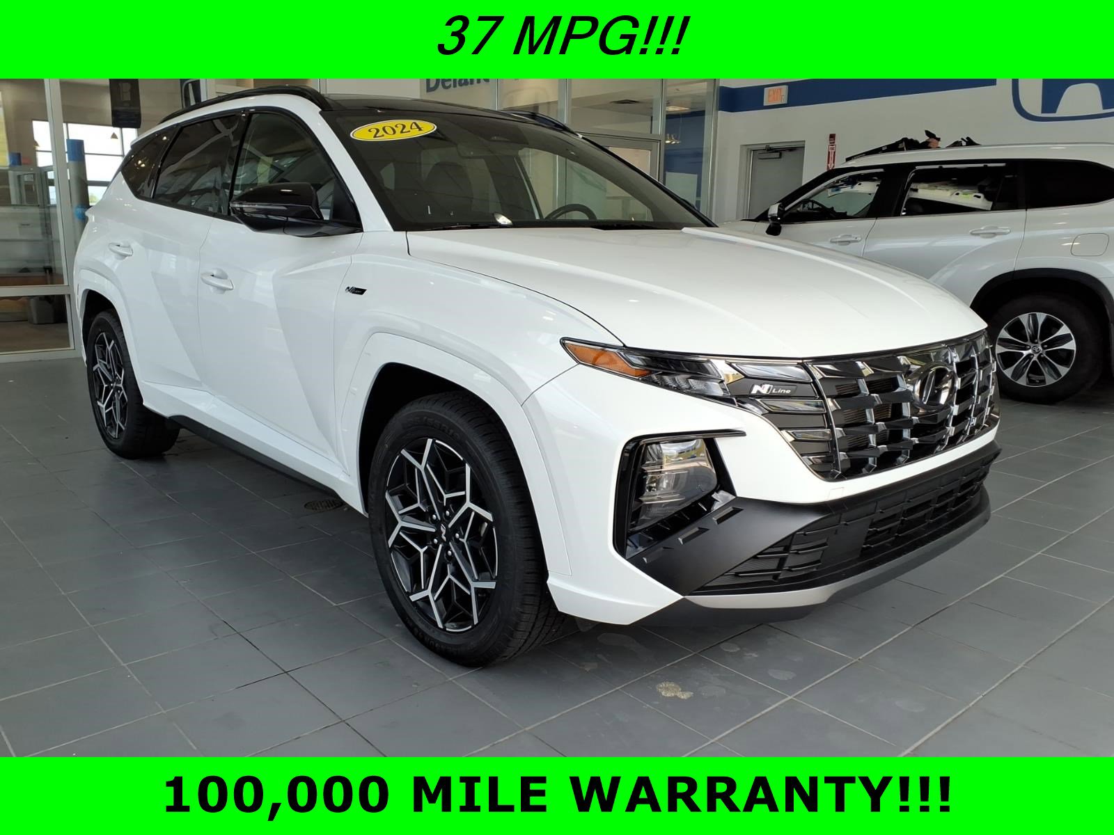Certified 2024 Hyundai Tucson N Line