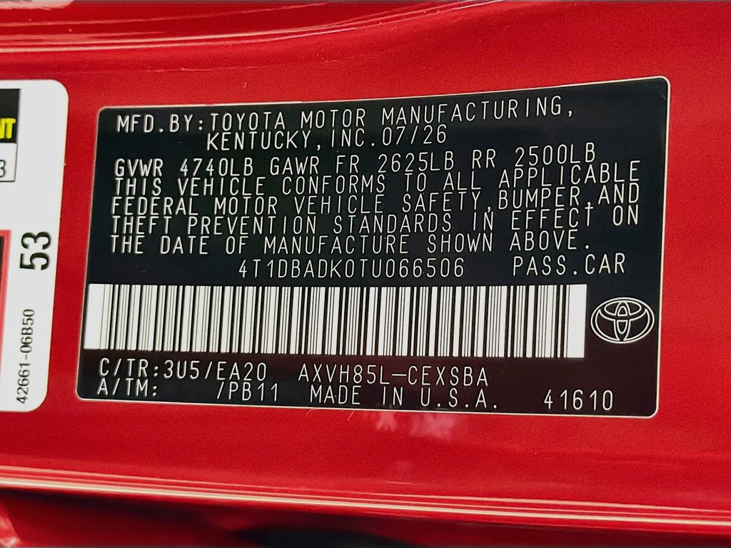 New 2026 Toyota Camry Hybrid AWD/4WD image 29