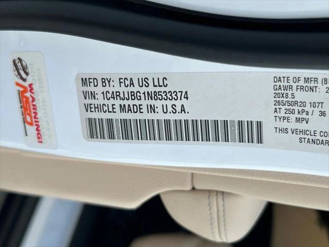 Certified 2022 Jeep Grand Cherokee L Limited RWD image 53
