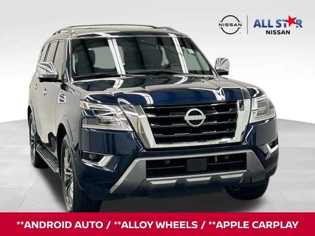 Certified 2023 Nissan Armada Platinum w/ Captain's Chairs Package