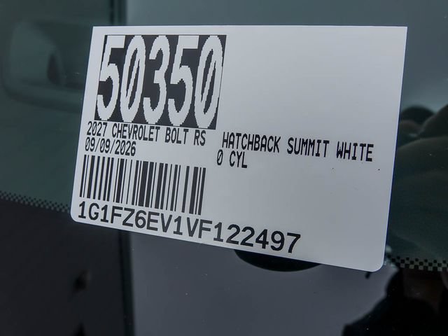 New 2027 Chevrolet Bolt RS FWD image 25