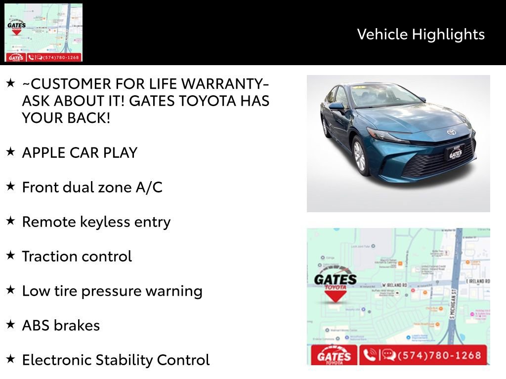 Used 2025 Toyota Camry SE FWD image 7