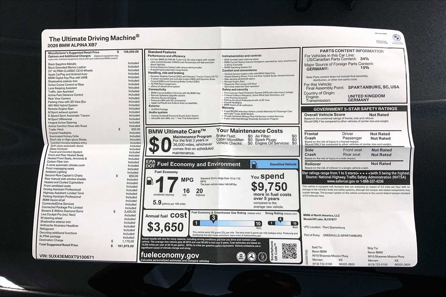 Used 2026 BMW ALPINA XB7 image 22