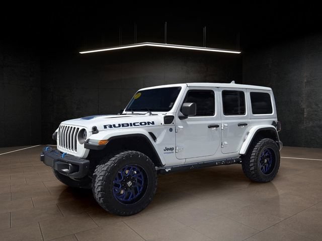 Used 2021 Jeep Wrangler Unlimited Rubicon 4xe w/ Steel Bumper Group AWD/4WD image 3