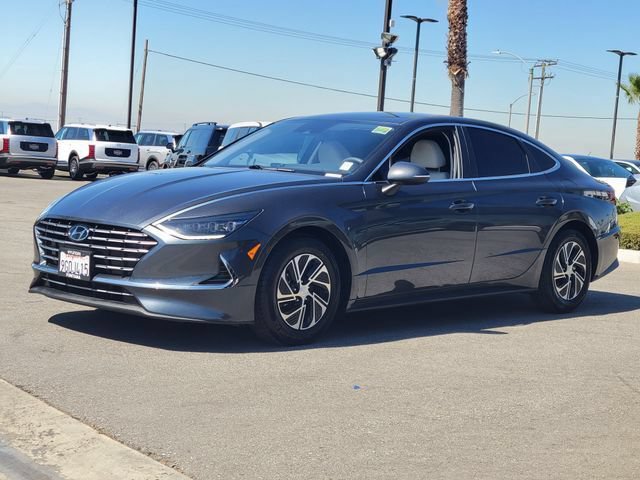 Certified 2023 Hyundai Sonata Blue w/ Cargo Package FWD image 2